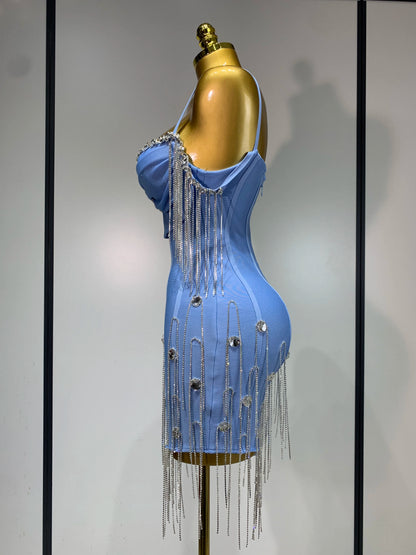 Spaghetti Strap Bodycon Sleeveless Bandage Dresses