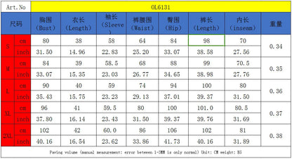 Long-sleeved Top + Tight Sports Sets