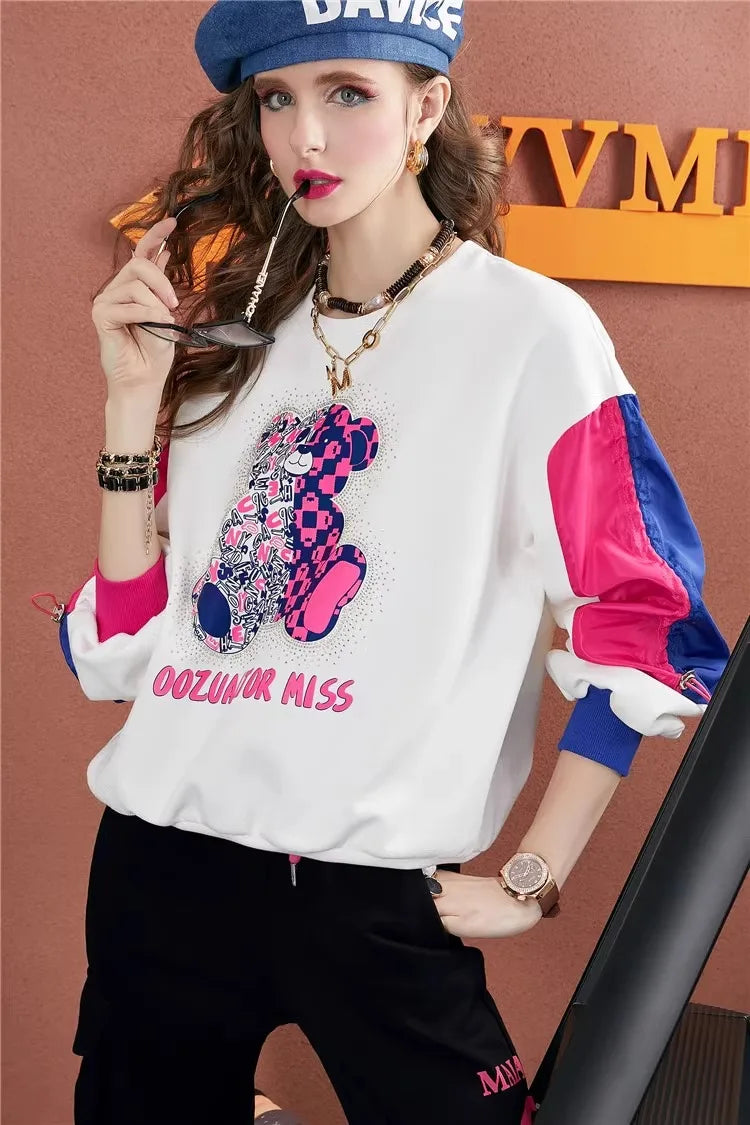 MIA Pullovers Sweatshirt Long Sleeves