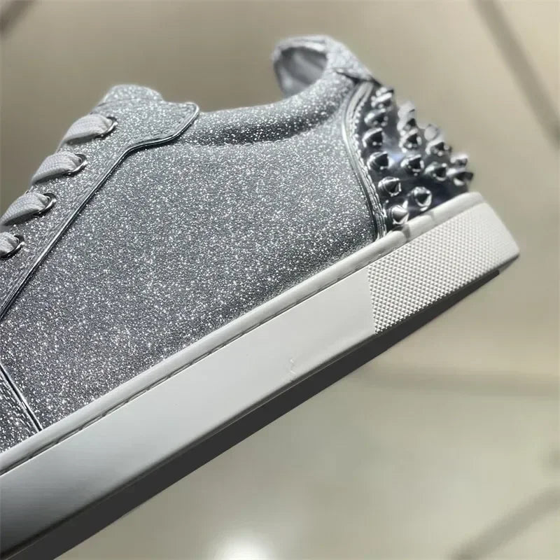 Keli Low Top Silver Sneakers