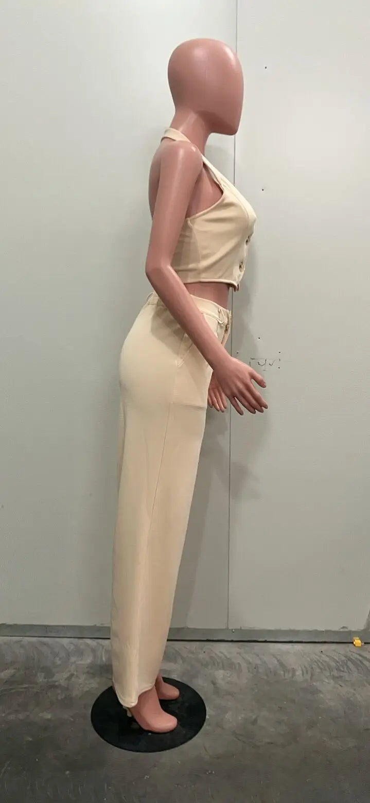 Vest Top + Pant Matching Sets