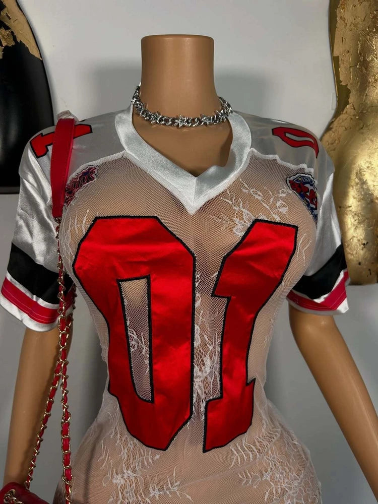 See Through Mini Dresses