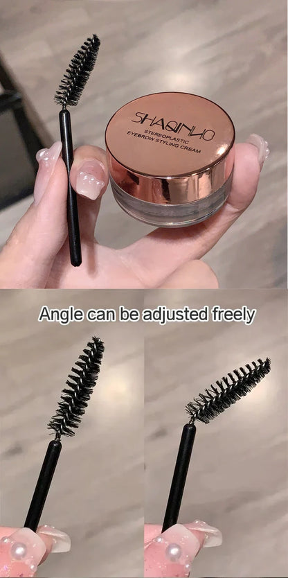 Three-dimensional Eyebrow Shaping Soap Eyebrow Gel Texture Creates Natural Eyebrows Styling Cream Waterproof Quick-Dry Makeup