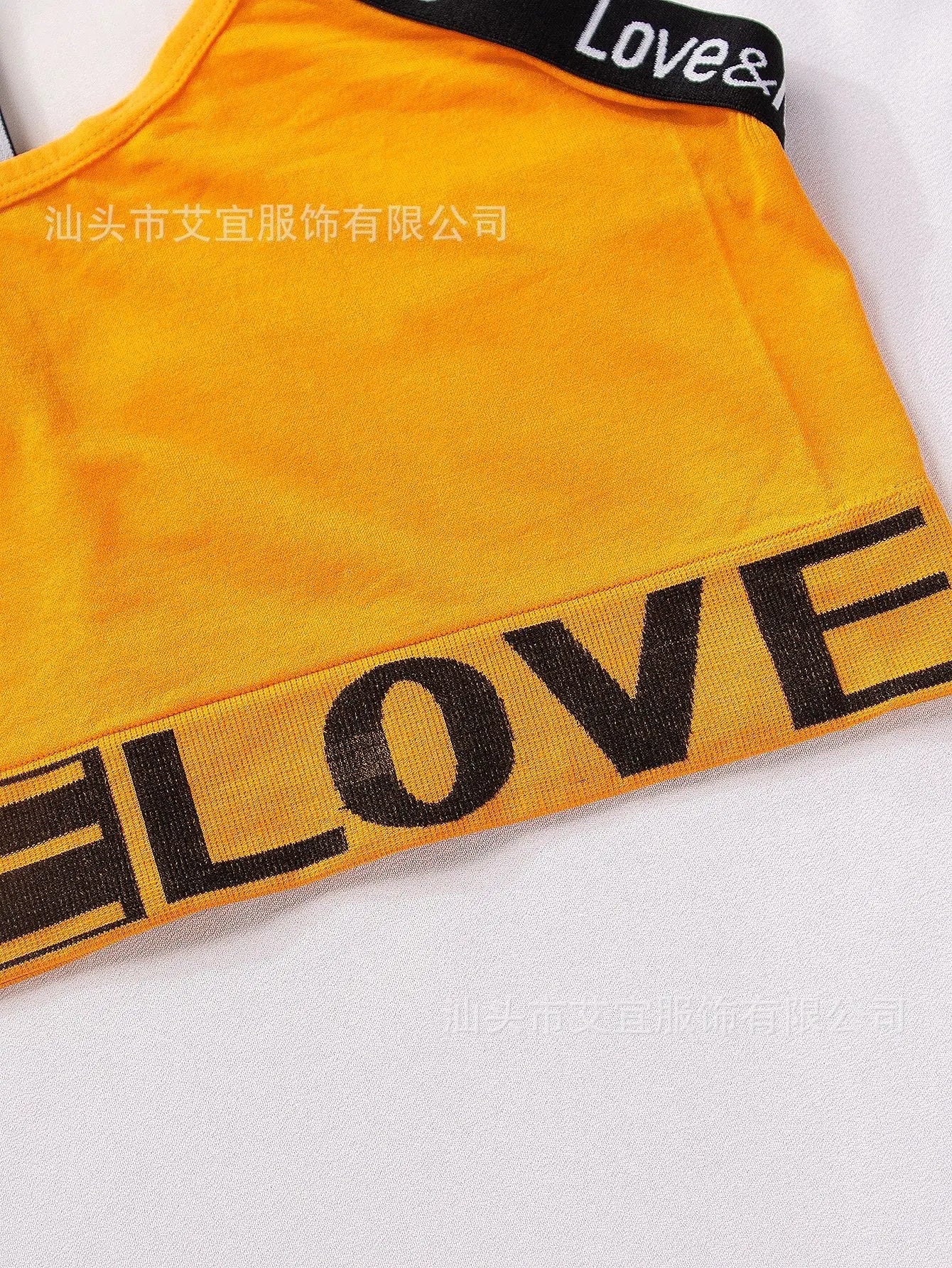 Y2K Love Straps Loungewear Top + Shorts Sets