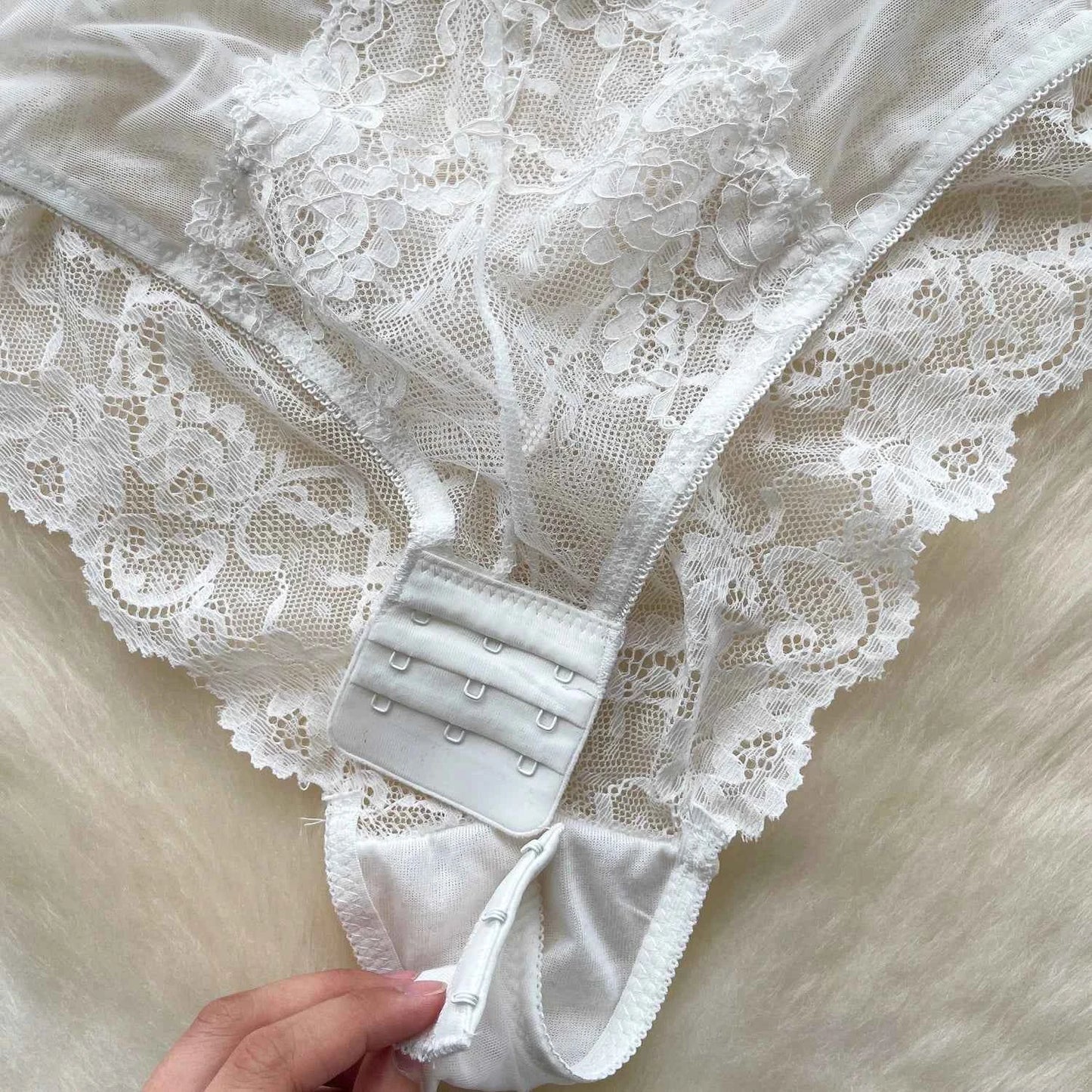 Hotsweet Vintage Straps Bodysuits Chic Lingerie