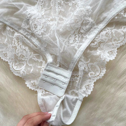 Hotsweet Vintage Straps Bodysuits Chic Lingerie
