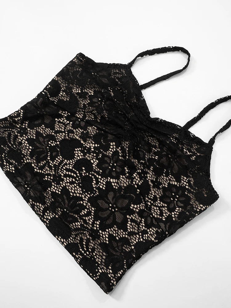 Backless Camisole + Stretch Pants Outfits