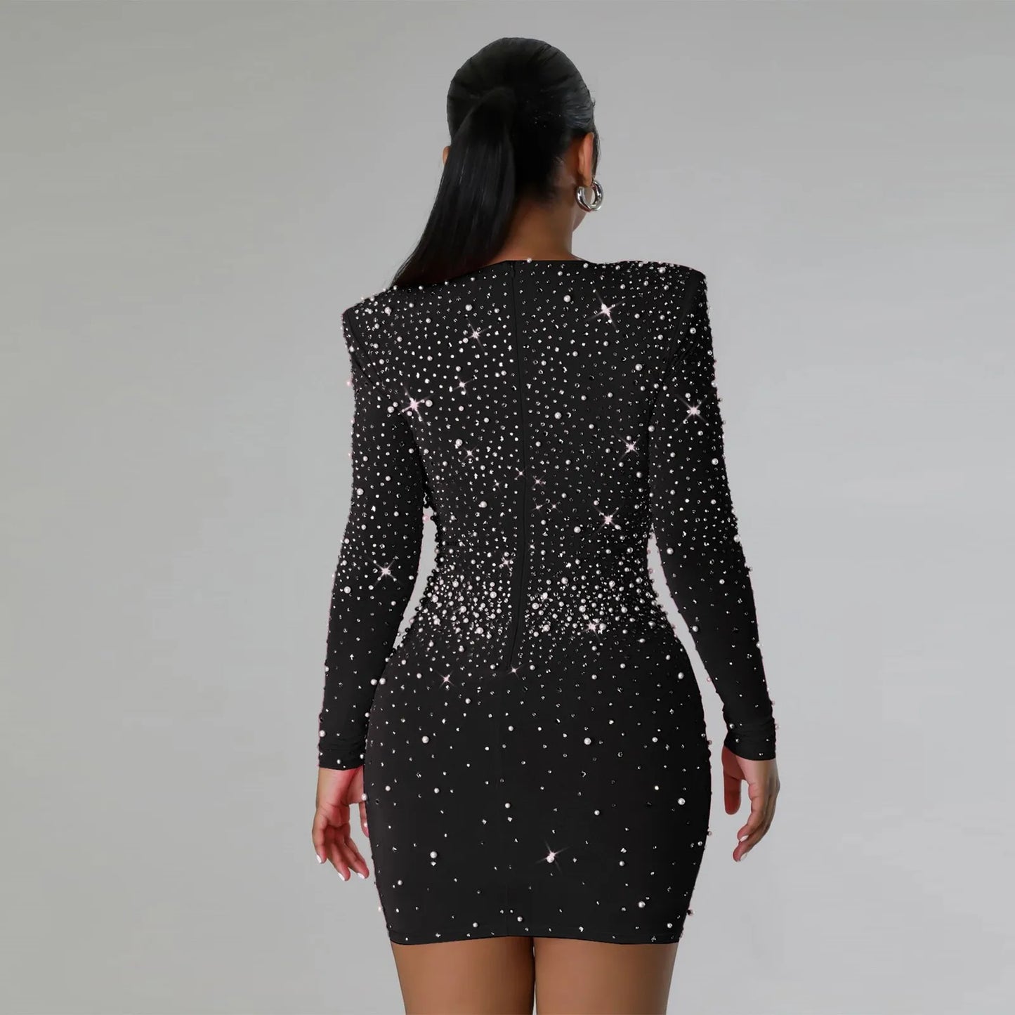 Nia New Long Sleeved Dresses (Elegant)