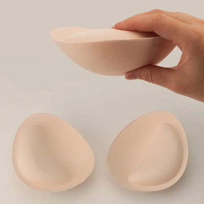 6cm Sponge Padded Bra Thick Push Up Bra Pads Inserts Women Underwear Breast Lift Breathable Bra Pad Lining Swimsuit Insert