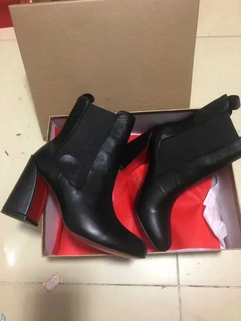 Santana Luxury High Quality Ankle Boots