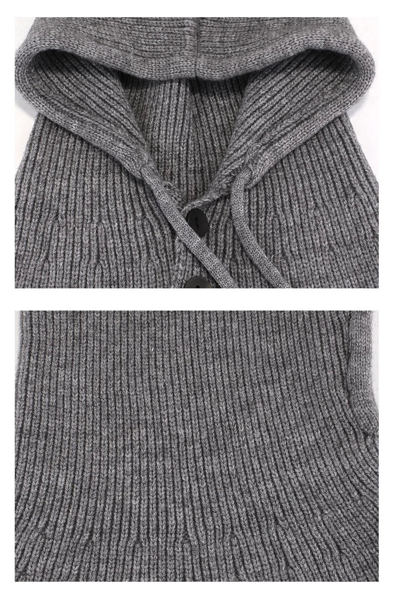 Knitted Hooded Caps