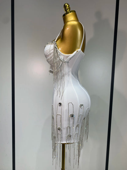 Spaghetti Strap Bodycon Sleeveless Bandage Dresses