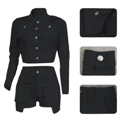 Women Two Piece Short Sets 