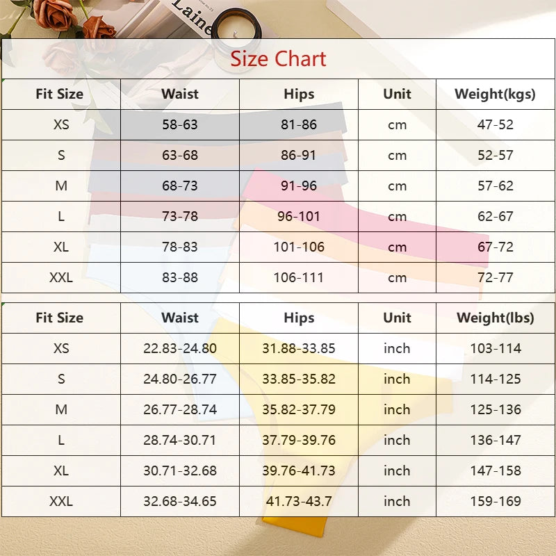 8Pcs/Set Seamless Underwear Low Waisted Brazilian Intimates Panties