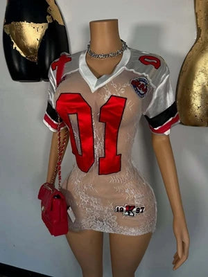 See Through Mini Dresses