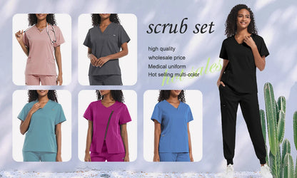 Medical Scrubs, Beauty Spa, Pet Clinic Store (Veterinary), Dentistry Work Clothes Sets