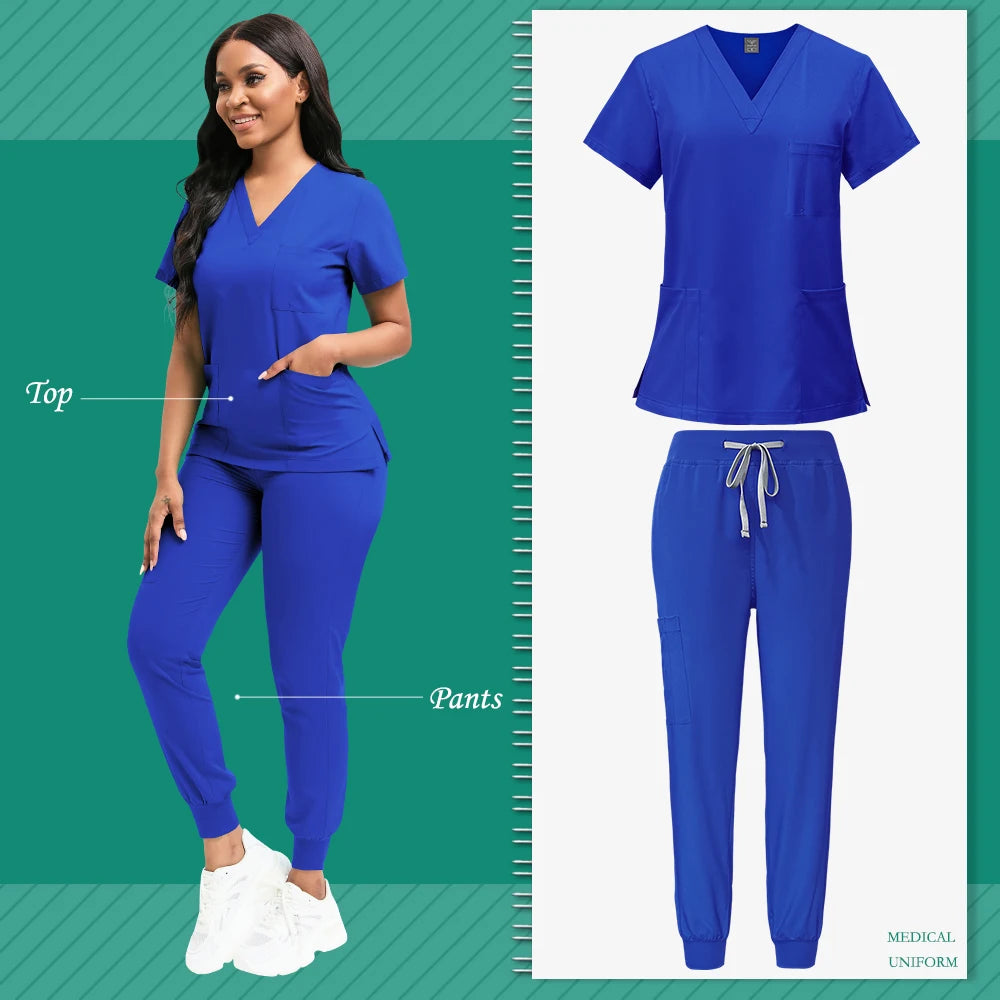Medical Scrubs, Beauty Spa, Pet Clinic Store (Veterinary), Dentistry Work Clothes Sets