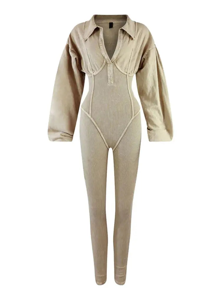 Emily Long Sleeve Jumpsuits