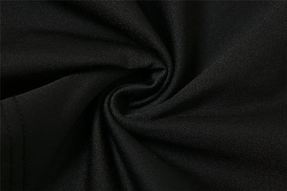 Black Hollow Out Bodycon Maxi Dresses