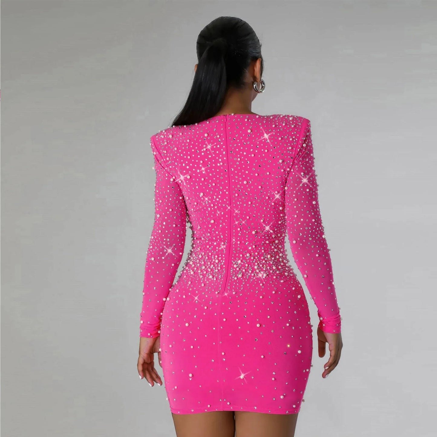 Nia New Long Sleeved Dresses (Elegant)