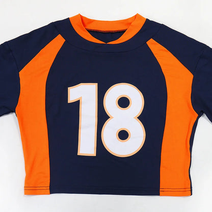 Jersey Tracksuit Short Sleeve Top + Pants Chic 2 Piece Sets