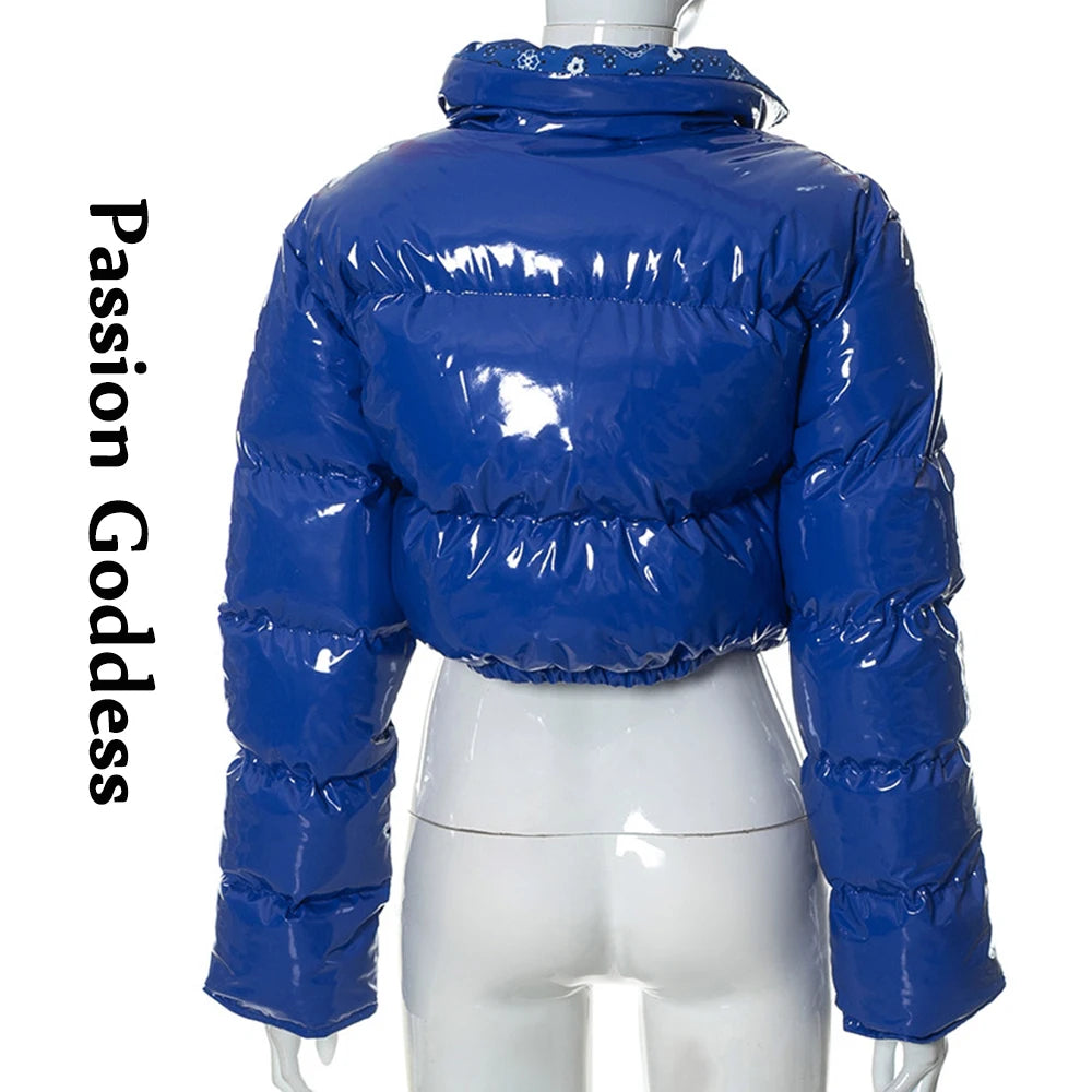 Hazel Both Side Wear Puffer Jacket