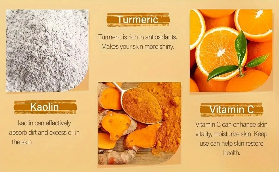 Turmeric Exfoliating Facial Mask (deep cleansing)