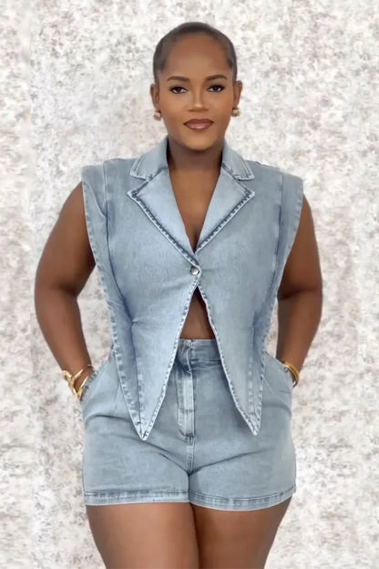 Women Denim Jumpsuits