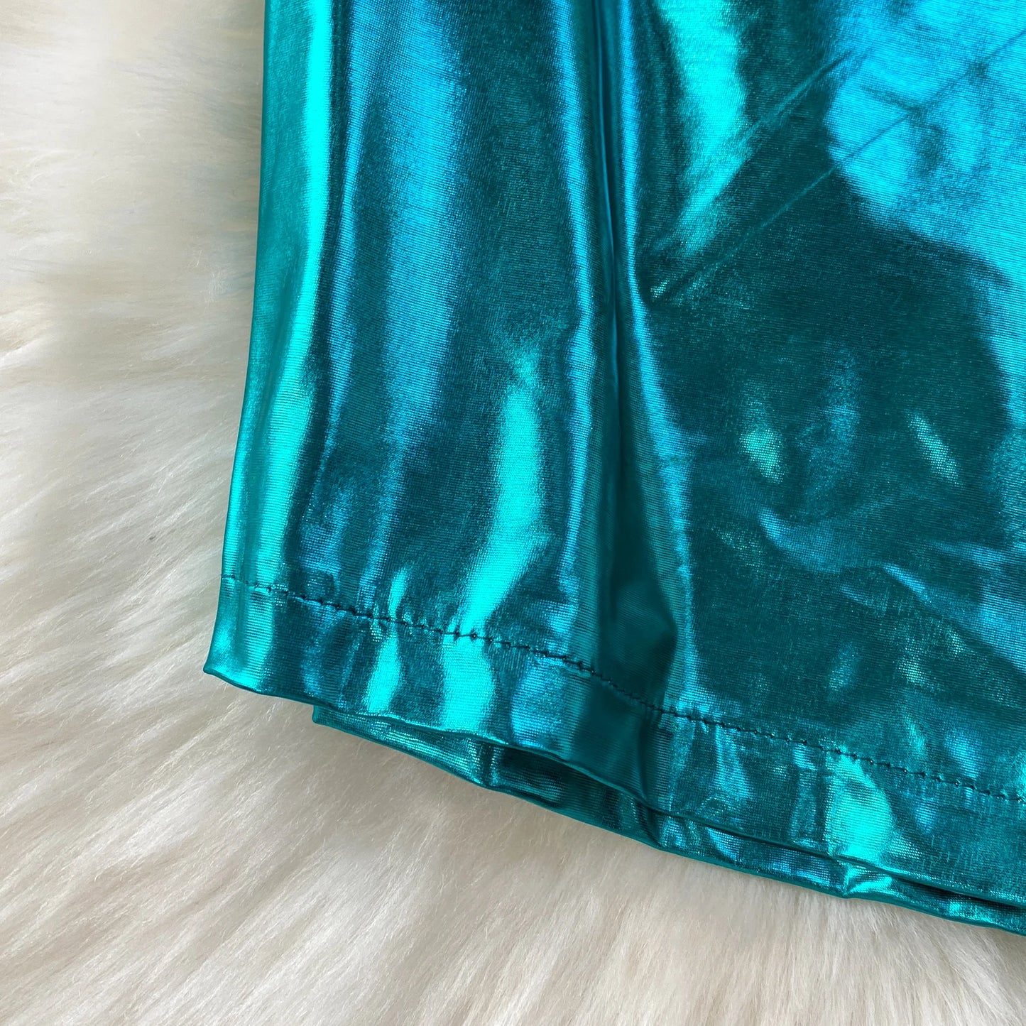 Chic Spliced Halter Diagonal Collar Dresses