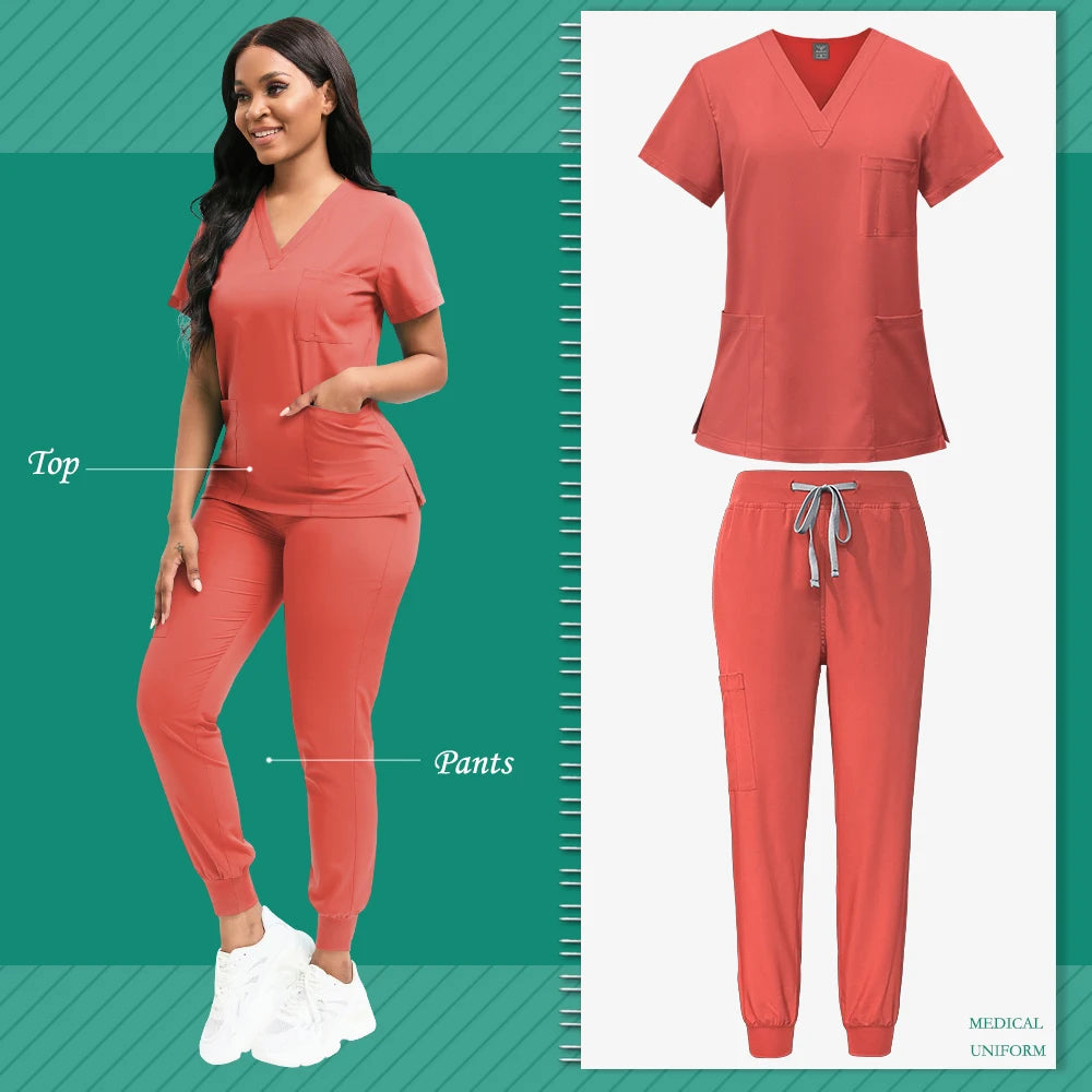 Medical Scrubs, Beauty Spa, Pet Clinic Store (Veterinary), Dentistry Work Clothes Sets