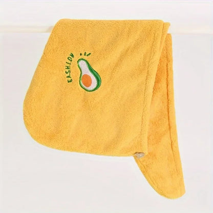 Quick Dry Shower Cap Turban for Women Girls Bathroom Super Absorbent Soft Towel Hair Dry Wrap Bonnets Cute Hair Drying Towel