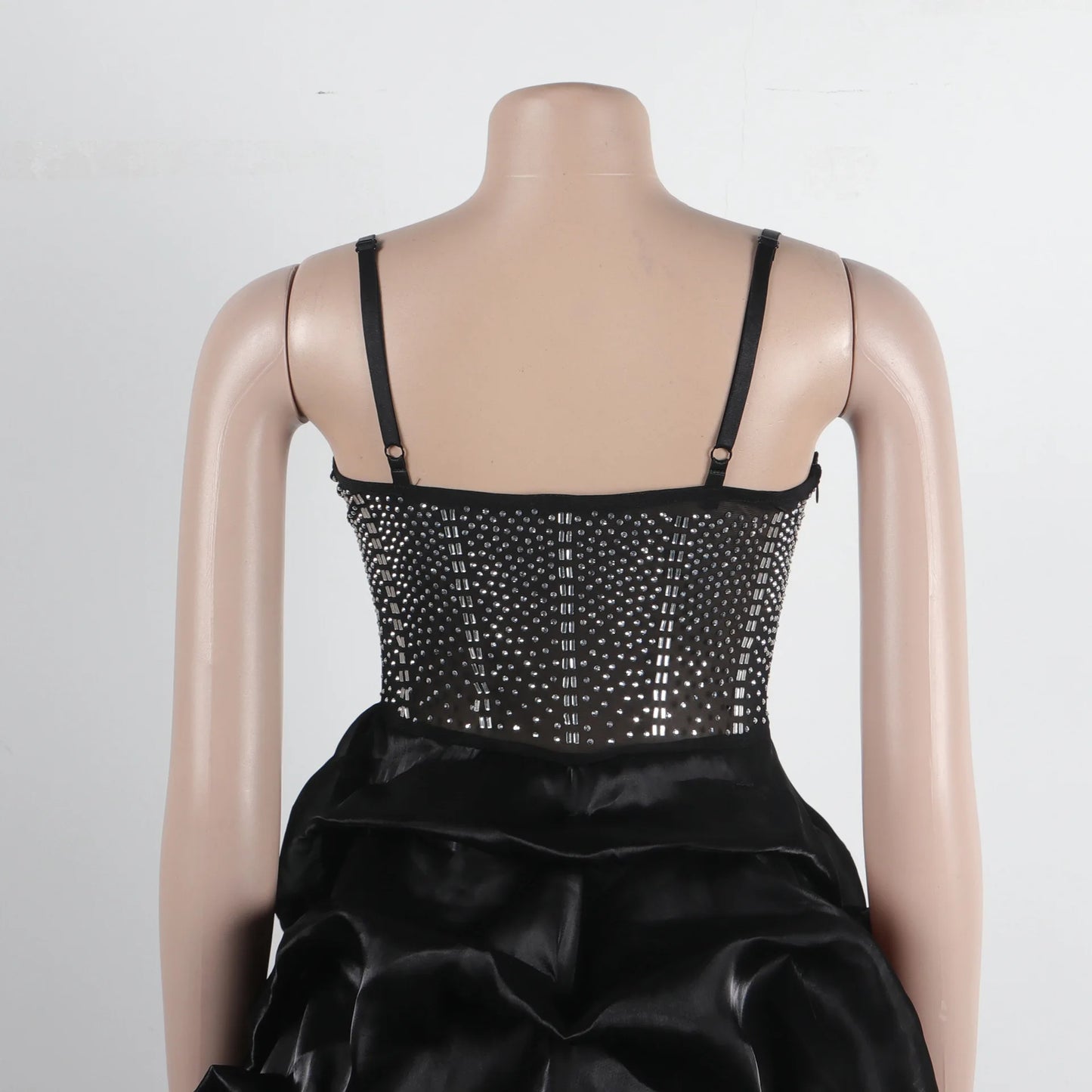 Elegant Tight Waist V-Neck Short Cake Dresses