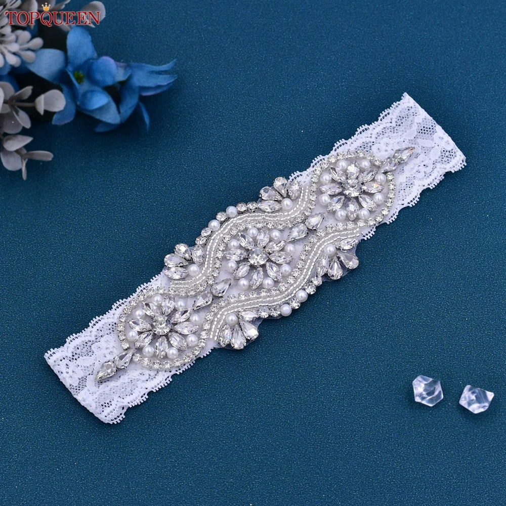 TOPQUEEN Wedding Bridal Garter Belt Bride Sexy THS05 ST33