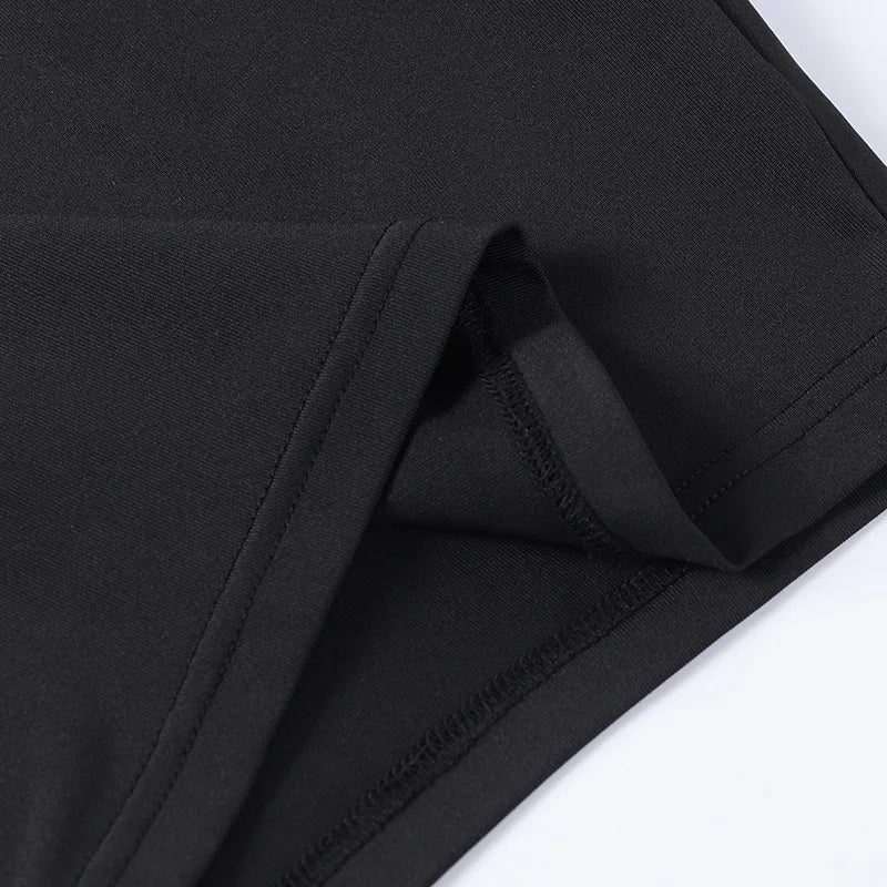 Round Neck Long Sleeved 3/4 + Shorts Sets