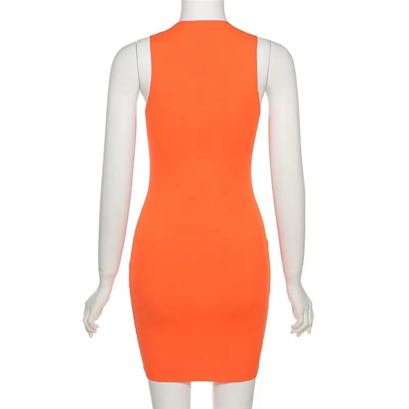 Hot Sleeveless Mini Bodycon Dresses