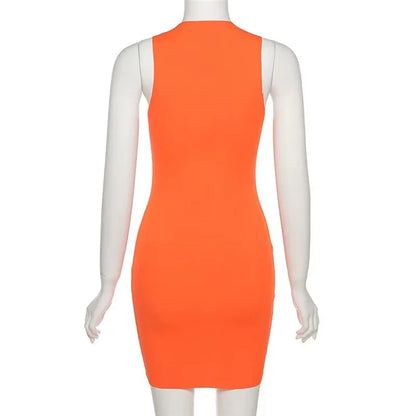 Hot Sleeveless Mini Bodycon Dresses