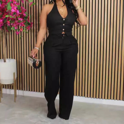 Vest Top + Pant Matching Sets