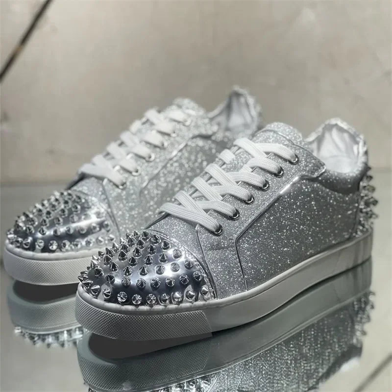 Keli Low Top Silver Sneakers