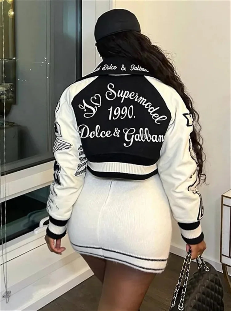 Kierra Outerwear Varsity Jacket