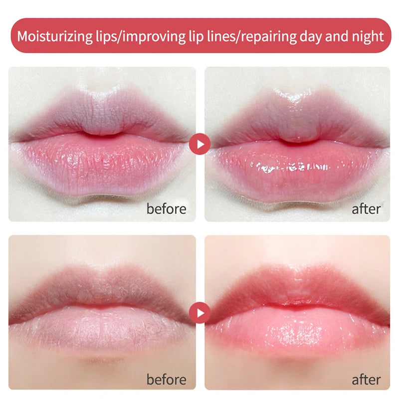 Cherry Blossom Honey Lip Balm — Deeply Hydrating and Plumping, Water-Rich Glossy Finish