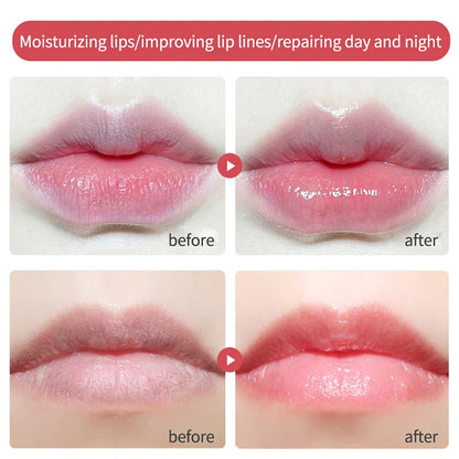 Cherry Blossom Honey Lip Balm — Deeply Hydrating and Plumping, Water-Rich Glossy Finish