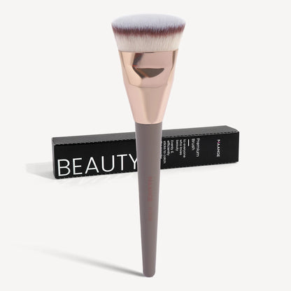 Flat Head Foundation Brush With Box Powder Blush Concealer Makeup Brush Skin-friendly Makeup Tool