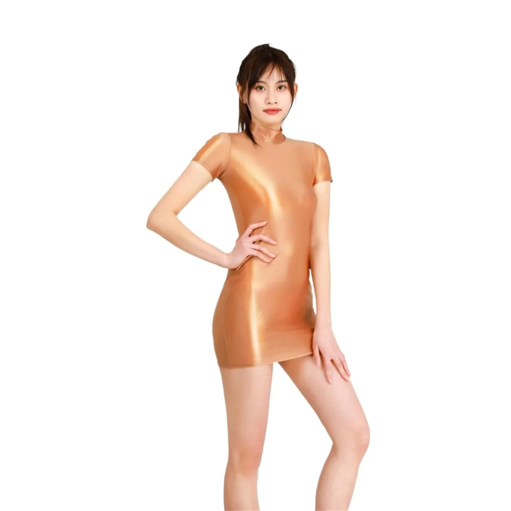 Bodycon Stretchy Off Shoulder Mini Dresses