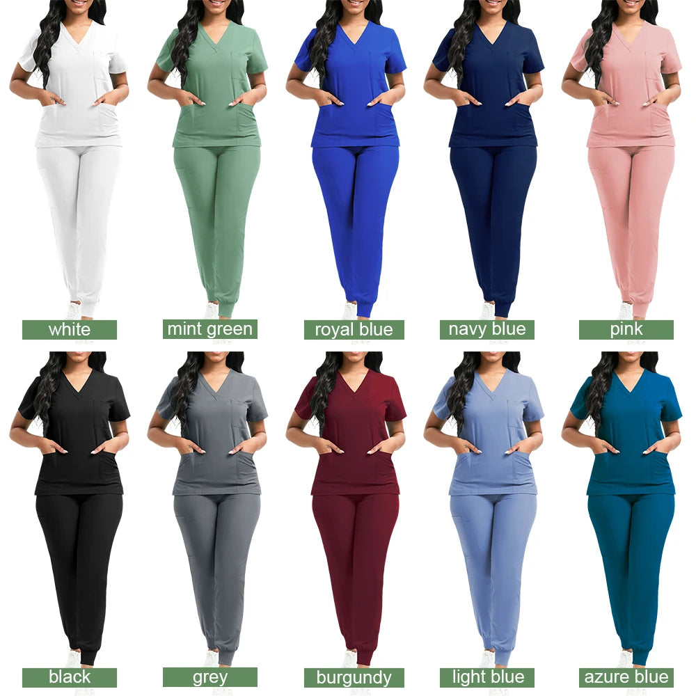 Medical Scrubs, Beauty Spa, Pet Clinic Store (Veterinary), Dentistry Work Clothes Sets