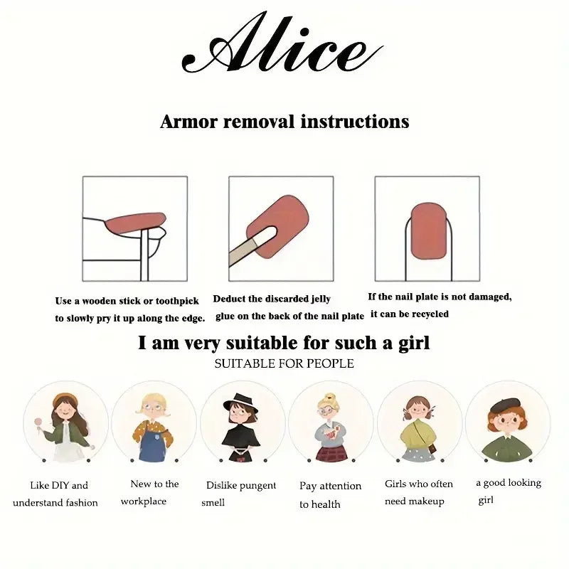 24pcs Women'S Nail Set Burgundy Almond Shape Medium Length Solid Color with Floral Golden Dust Design Fake Nails for Women/Girls