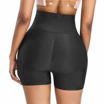 Seamless Padded High Waist Butt Lifter Hip  Buttocks Enhancer Shaper Shorts