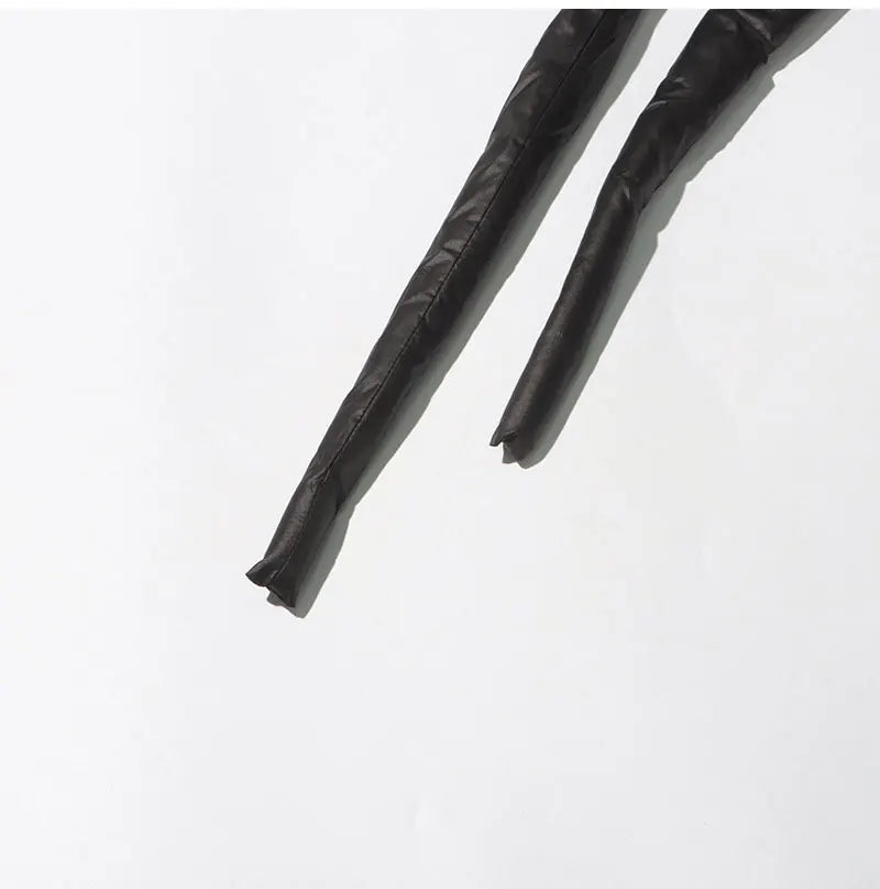 Celebrity High Quality Belt Thickened Bubble Coat