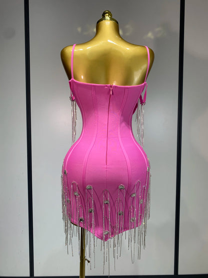 Spaghetti Strap Bodycon Sleeveless Bandage Dresses