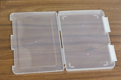 Nail Wear Storage Box Dustproof Transparent Storage Book Nail Plate Style Works Display Color Card Book Nails Supplies tool new