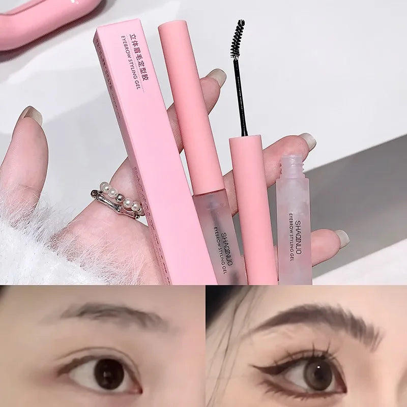 Three-dimensional Eyebrow Shaping Soap Eyebrow Gel Texture Creates Natural Eyebrows Styling Cream Waterproof Quick-Dry Makeup